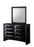 Emily Black Storage Platform Bedroom Set