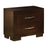 Jessica Bedroom Set with Nightstand Panels Cappuccino