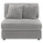 Blaine Upholstered Armless Chair Fog