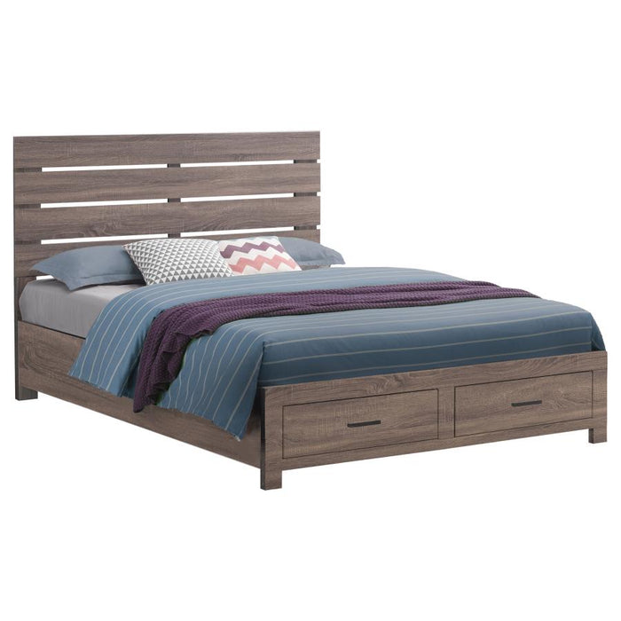 Brantford Storage Bed Barrel Oak