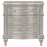 Evangeline 3-Drawer Nightstand Silver Oak