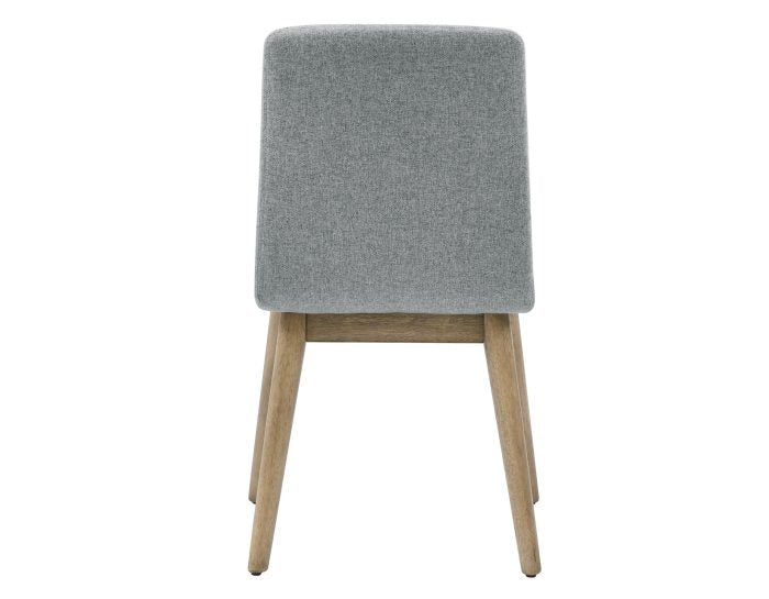 Vida Upholstered Side Chair, Gray