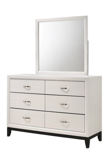 Akerson 6 Drawer Chalk Dresser