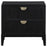 Brookmead 2-Drawer Nightstand Black