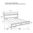 Miranda 2-drawer Storage Bed Black