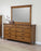 Brenner 8-drawer Dresser Rustic Honey