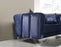 Santana Navy Velvet Loveseat