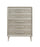 Ramon 5-drawer Chest Metallic Sterling