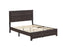 Hopkins Brown Platform Bed