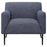 Darlene Upholstered Track Arms Accent Chair