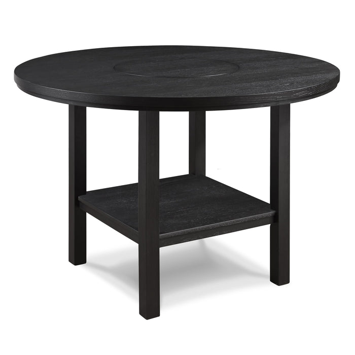 GUTHRIE COUNTER HEIGHT ROUND TABLE W/LAZYSUSAN