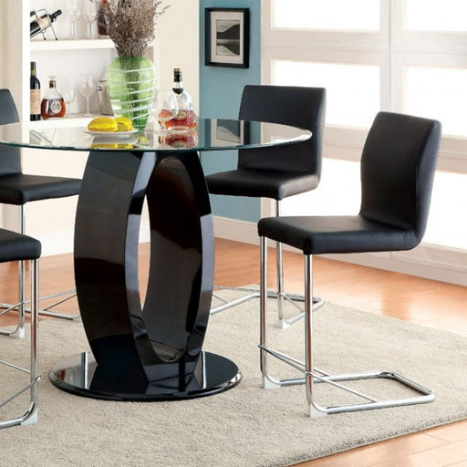 LODIA ROUND COUNTER HT. DINING SET