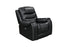 Harley Black Power - TOP GRAIN LEATHER Reclining Set