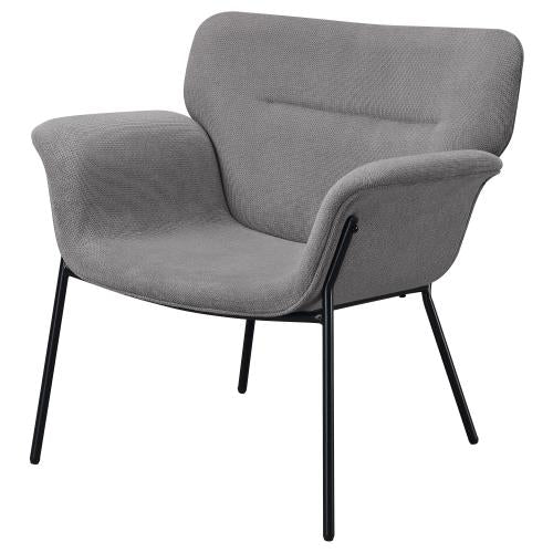 Davina Upholstered Flared Arms Accent Chair