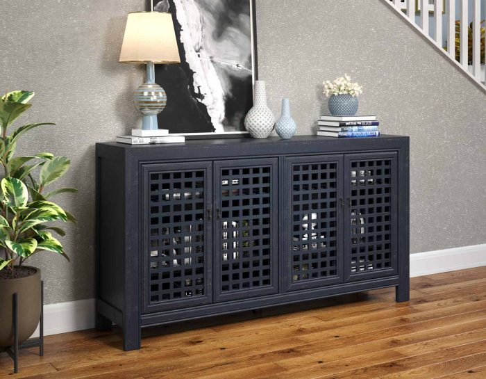 Rio 4-Door Accent Cabinet