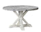 Canova Gray Marble Round Dining Set