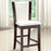 MANHATTAN COUNTER HT. WHITE CHAIR (2/BOX)