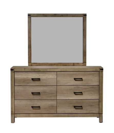 Matteo Melamine Upholstered Panel Bedroom Set