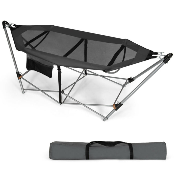 Portable Folding Hammock with Hammock Stand