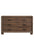 Brandon 6-drawer Dresser Medium Warm Brown