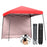 10 x 10 Feet Pop Up Tent Slant Leg Canopy with Roll-up Side Wall