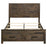 Woodmont Storage Bed Rustic Golden Brown