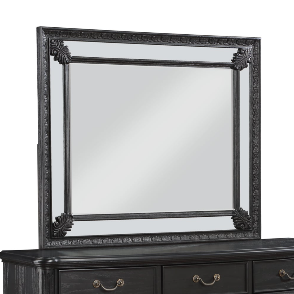 Kingsbury Transitional Dresser Mirror