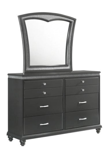 Frampton Gray Bedroom Dresser Mirror