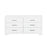 Jessica 6-drawer Dresser White