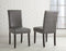 Verano 5 Piece Set (Glass Top Table & 4 Black Side Chairs)