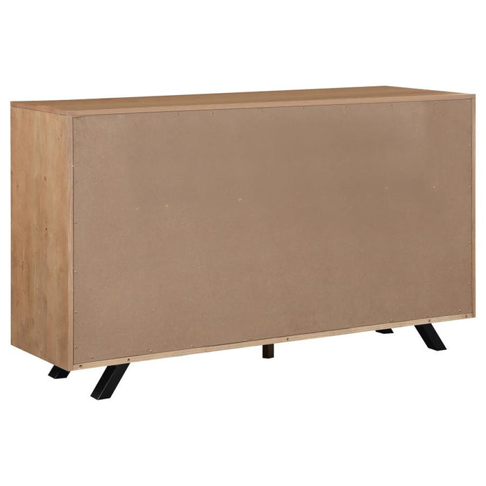 Taylor 7-drawer Rectangular Dresser Light Honey Brown