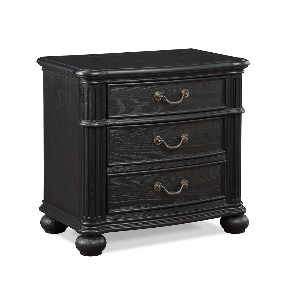 Kingsbury 3-Drawer Nightstand