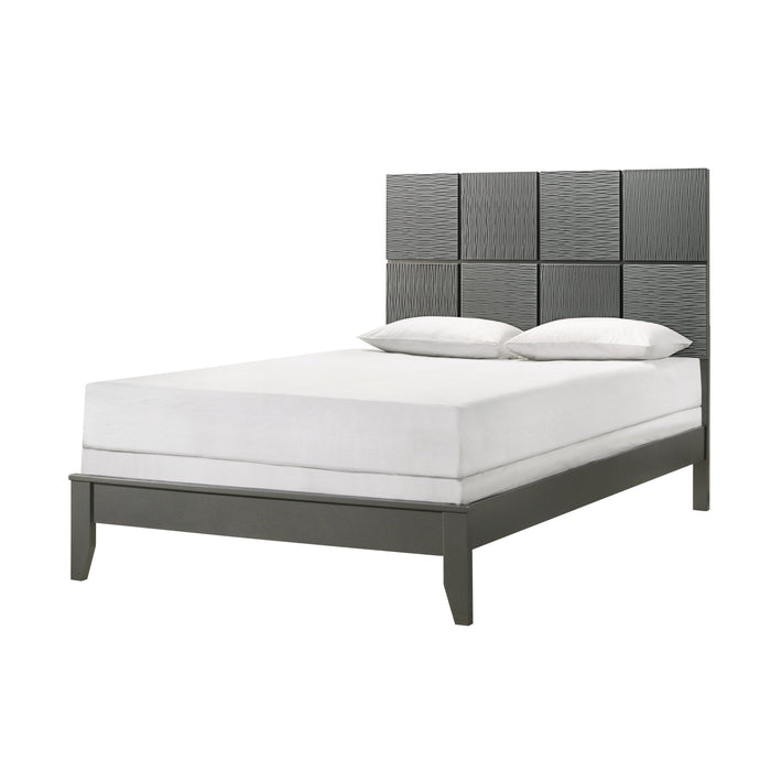 DENKER GUNMETAL BEDROOM GROUP