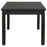 Appleton Rectangular Wood Dining Table Black Washed