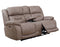 Aria Dual-Power Reclining Console Loveseat