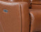 Natalia Coach 3-Piece Dual-Power Leather Motion Set (Sofa, Loveseat & Chair)