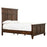 Avenue Panel Bed Weathered Burnished Brown