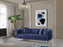 Santana Navy Velvet Sofa & Loveseat