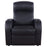 Cyrus Home Theater Upholstered Recliner Black