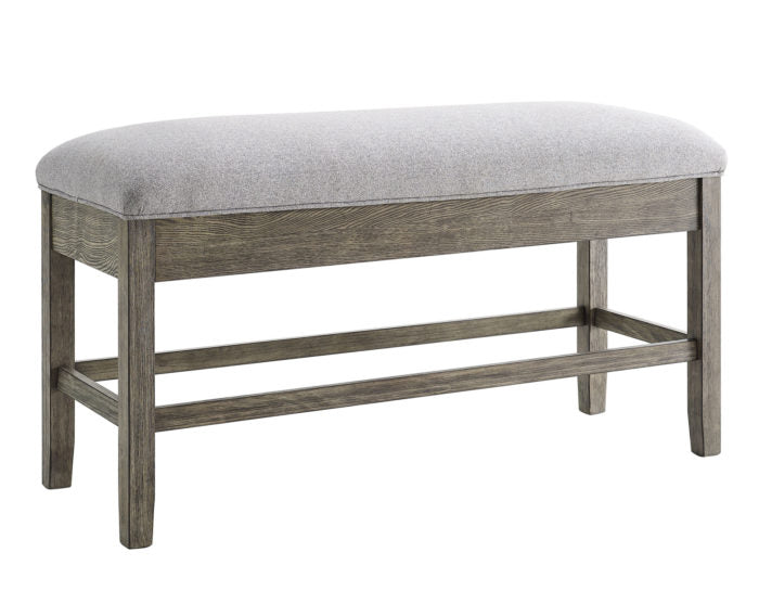 Grayson 24″ Counter Storage Bench w/Nailhead Trim