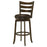 Murphy Ladder Back Pub Height Swivel Bar Stool