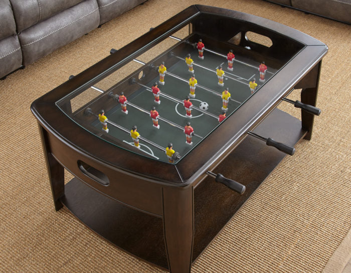 Diletta 3-Piece Game Set (Foosball Cocktail & 2 Game End Tables)