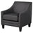 Liam Upholstered Sloped Arm Accent Club Chair