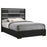 Blacktoft Panel Bed Black