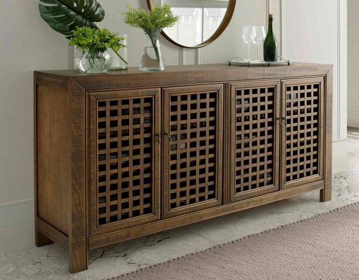 Rio 4-Door Accent Cabinet