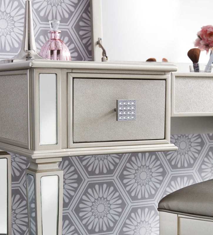 B410-122 Vanity and Stool Set