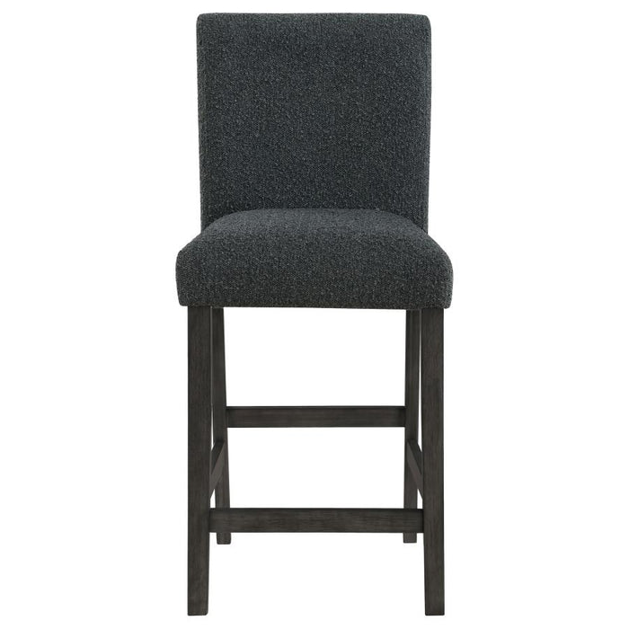 Alba Boucle Upholstered Counter Height Dining Chair (Set of 2)