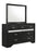 Miranda Rectangular Dresser Mirror Black