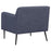 Darlene Upholstered Track Arms Accent Chair