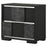 Blacktoft 2-drawer Nightstand Black